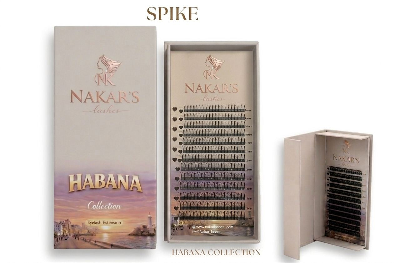 Spike Lashes 0.07 D Curl – Mix 8-15mm | Kardashian & Anime Effect