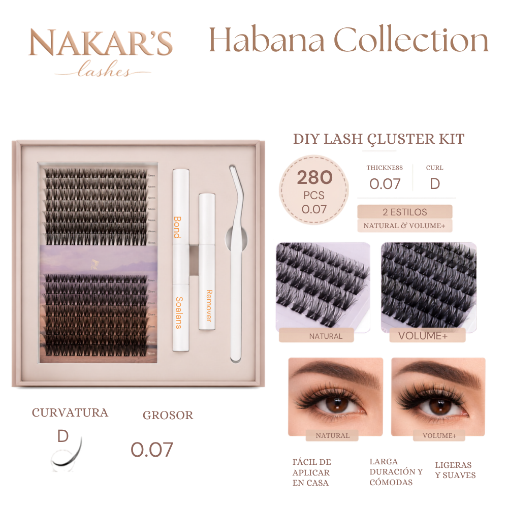 DIY Lash Cluster Kit at Home