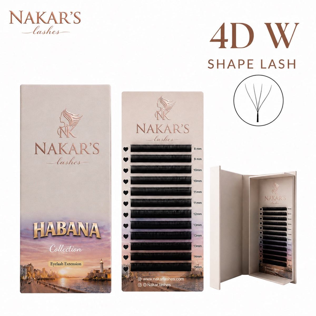 4D W Shape Habana Collection product image