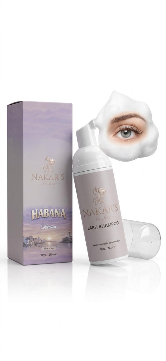 Professional Lash Shampoo – pH Balanced Foaming Cleanser for Eyelashes