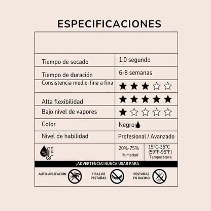 Adhesivo para Pestañas Power 1.0