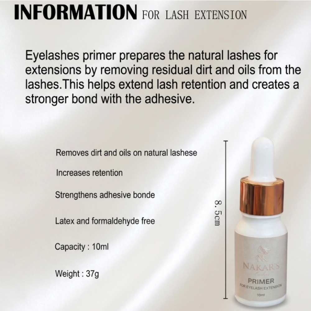 Primer para Extensiones de Pestañas