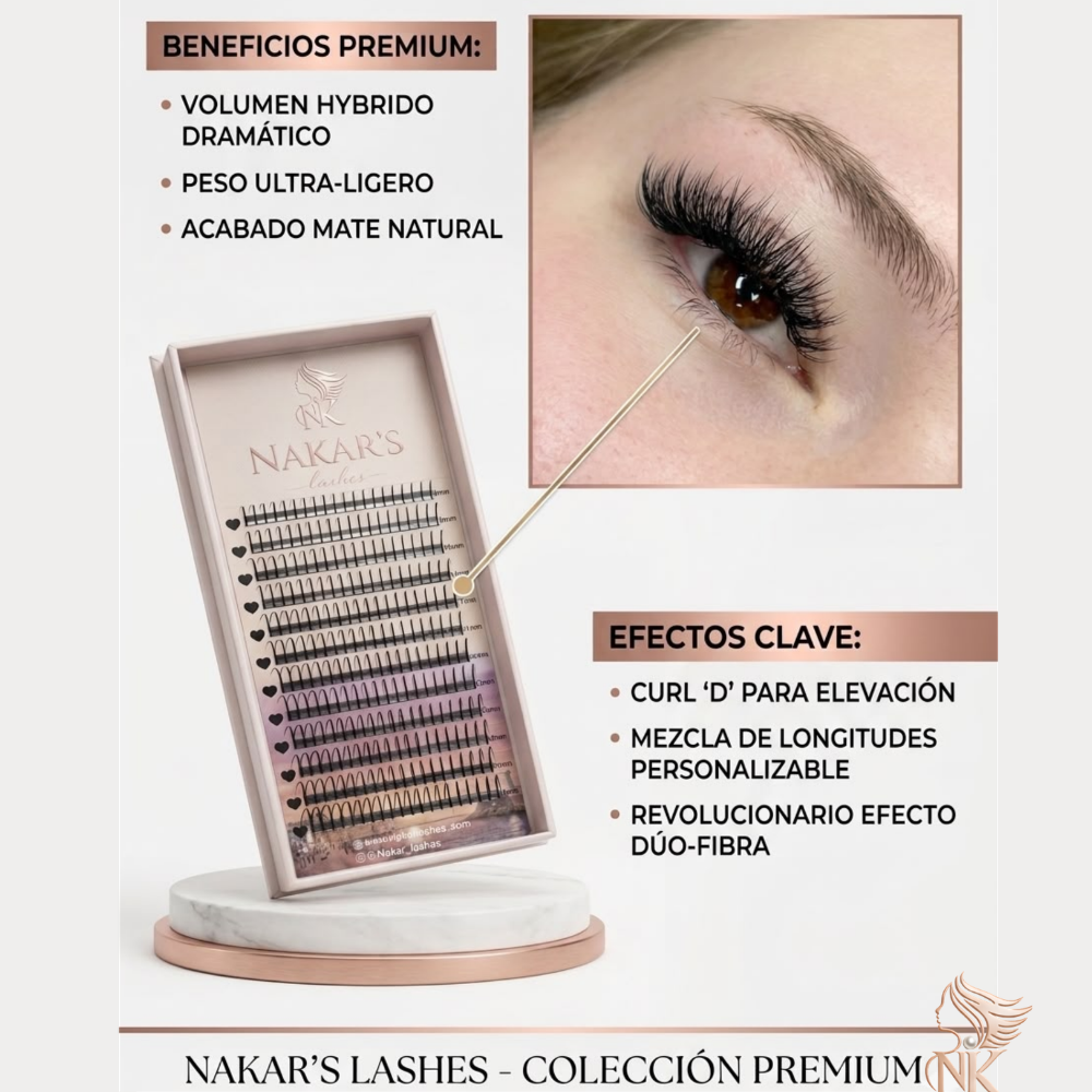 Spike Lashes 0.07 D Curl – Mix 8-15mm | Kardashian & Anime Effect