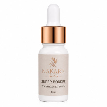 Nakar's Lashes Super Bonder 10 ml bottle on white background